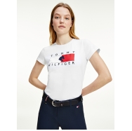 Dámské tričko Tommy Equestrian T-SHIRT bílá