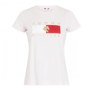 Dámské tričko Tommy Equestrian T-SHIRT růžová