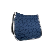 HKM Podsedlová dečka Crystal fashion modrá