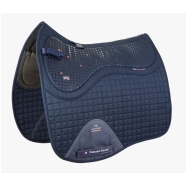 Podsedlová dečka PE Anti Slip Grip Dressage Square Navy