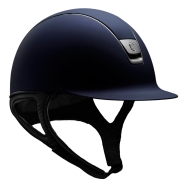 Jezdecká přilba Samshield ShafowMatt V2 matt blue, chrome black