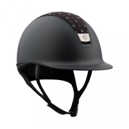 Jezdecká přilba Samshield Miss Shadow black V2 royal flower